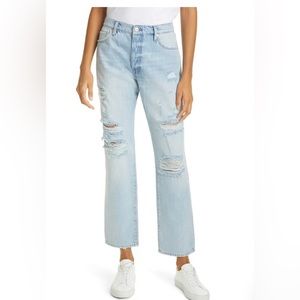Frame ‘Le Slouch’ High waisted/Straight Leg Jean